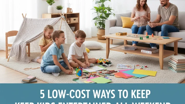 5 Low-Cost Weekend Activities to Keep Kids Entertained All Day