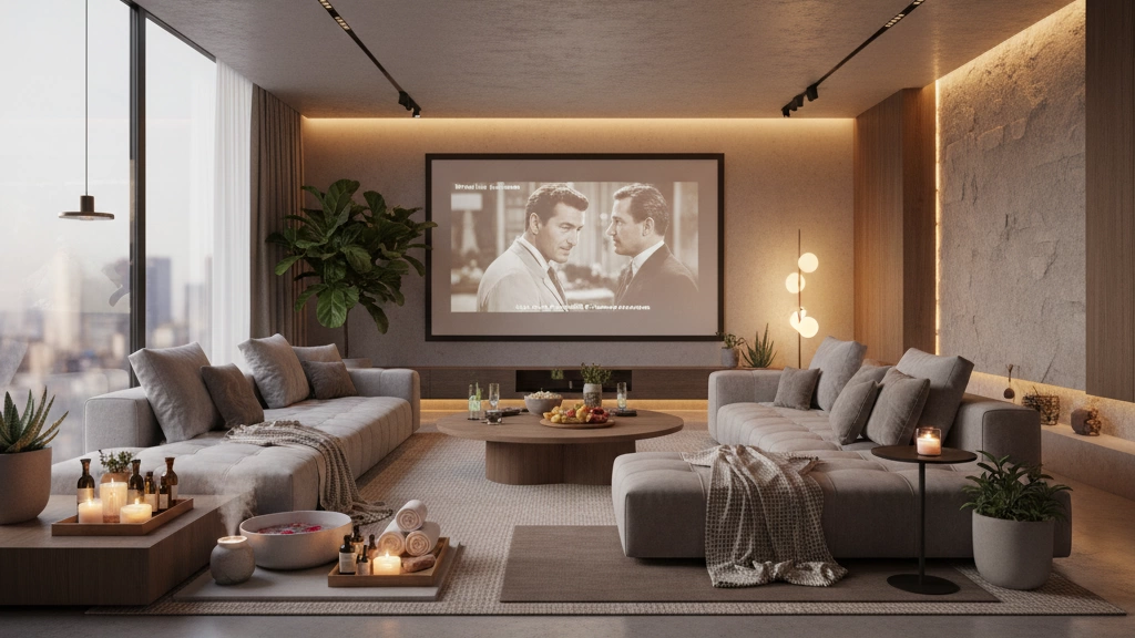 At-Home Cinema and Spa Night Ideas