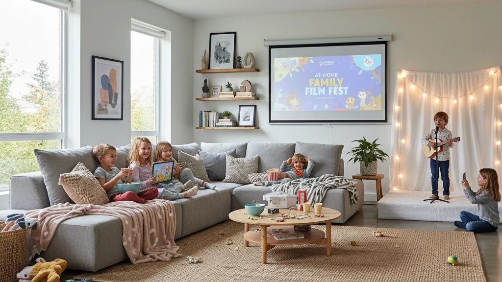 At-Home Kids Movie Festival and Talent Show