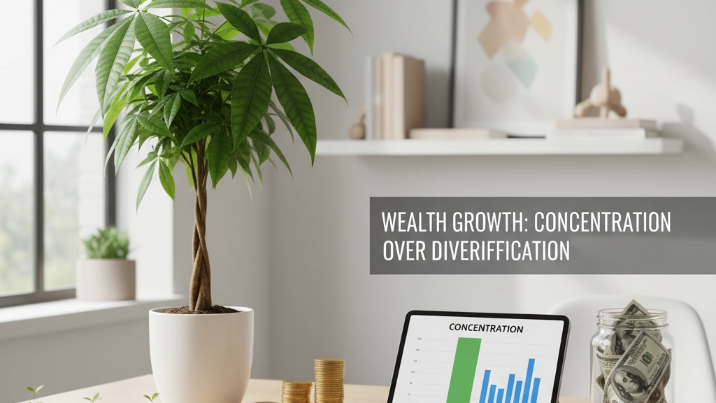 Concentration Over Diversification for Wealth Growth