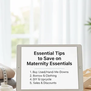 Save on Maternity Essentials with 20+ Real Mom Budget Tips