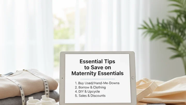 Save on Maternity Essentials with 20+ Real Mom Budget Tips