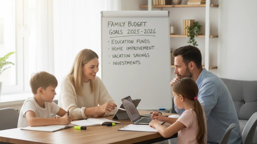 Family Budget Goals 2025-2026 Planning