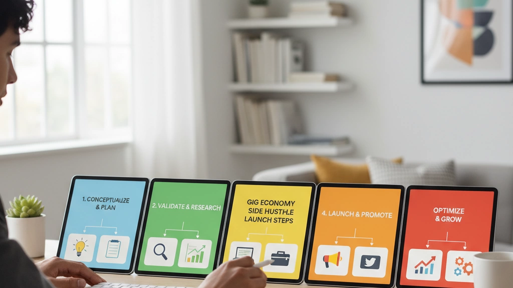 Gig Economy Side Hustle Launch Steps