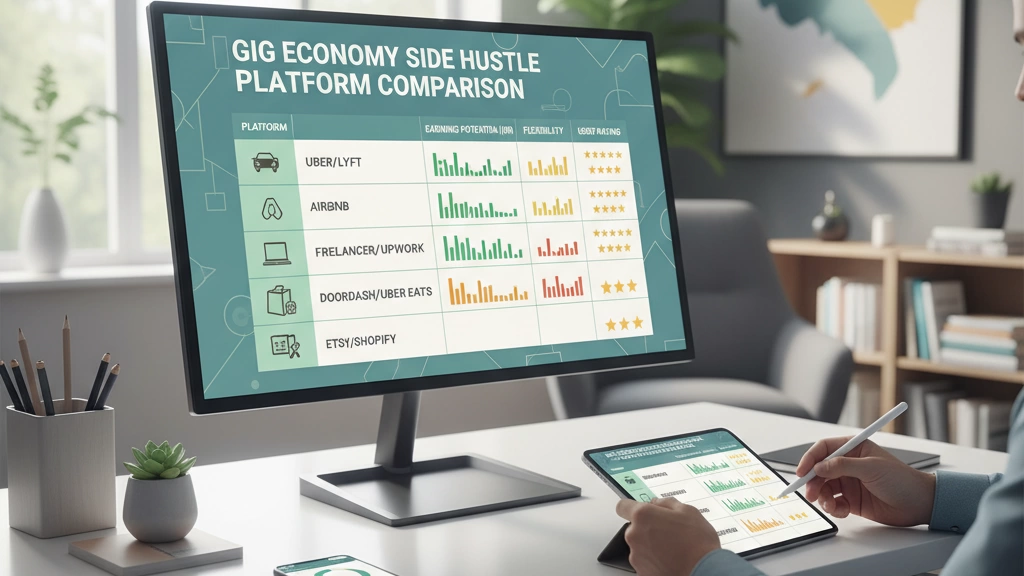 Gig Economy Side Hustle Platform Comparison