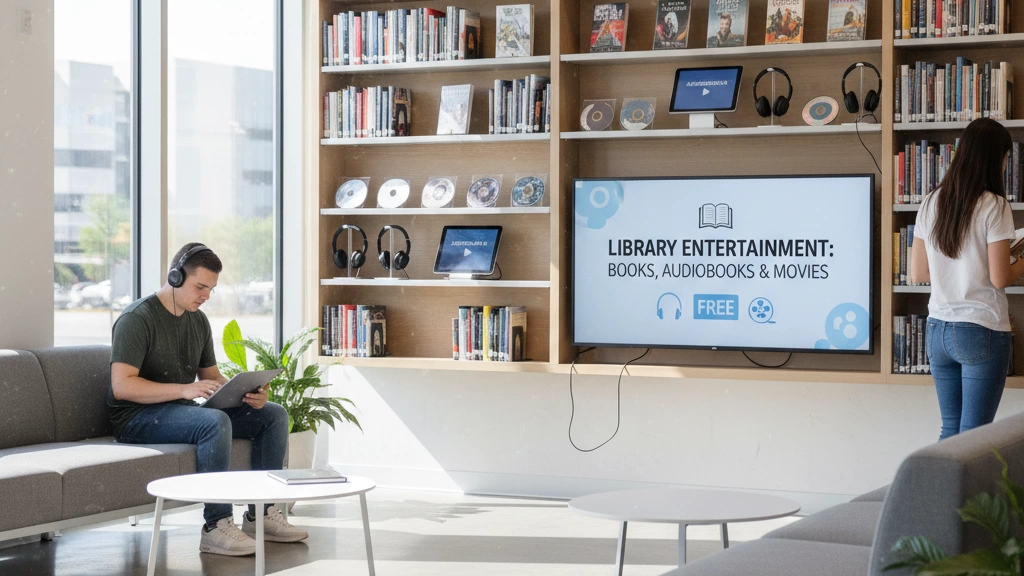 Library Entertainment: Books, Audiobooks & Movies Free