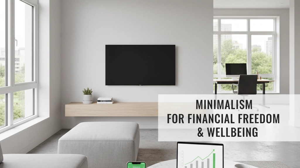 Minimalism for Financial Freedom and Wellbeing