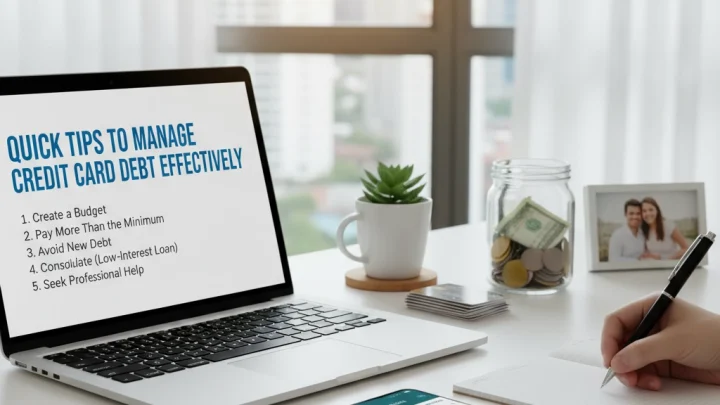 15 Quick Tips to Manage Credit Card Debt Effectively in 2025