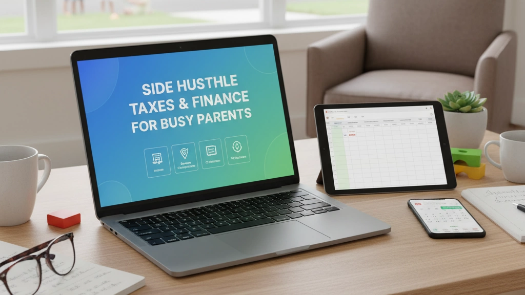 Side Hustle Taxes and Finance for Busy Parents