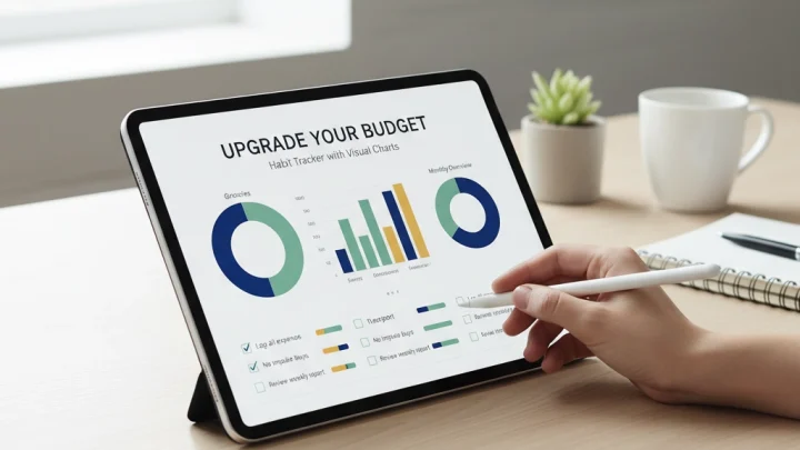Upgrade Your Budget Habit Tracker with Easy Visual Charts